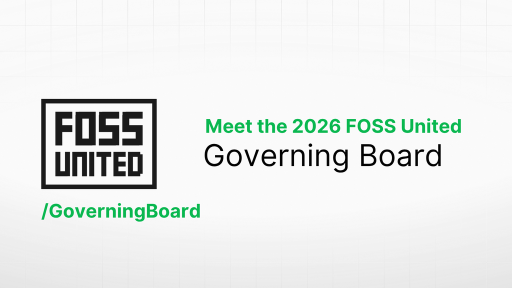 Meet the 2026 FOSS United Governing Board  - Cover Image